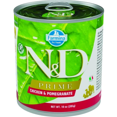 Image de N&amp;D Prime nourriture humide pour chiens Poulet 285 gr. par 6 pièces
