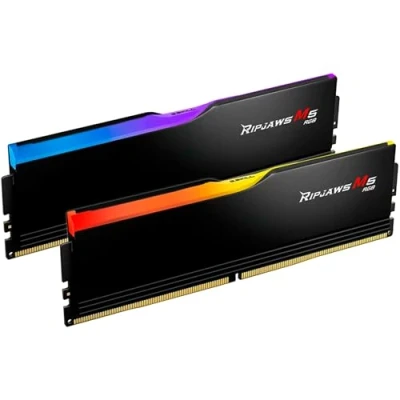 Image de G.Skill Ripjaws M5 RGB F5 6400J3239F48GX2 RM5RK module de mémoire 96 Go 2 x 48 DDR5 6400 MHz Neuf