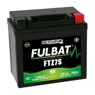 Image de Greenstar Tashima FTZ7S Batterie Moto 12 V, lead acid agm, Pour Scooter