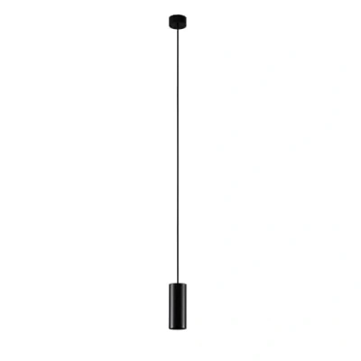 Image de Arcchio Suspension Ejona à intensité variable (Moderne) en Noir Aluminium e. a. pour Couloir (1 lampe,à GU10), Luminaire, Lampe Plafond, Luminaire Plafonnier, Suspendue