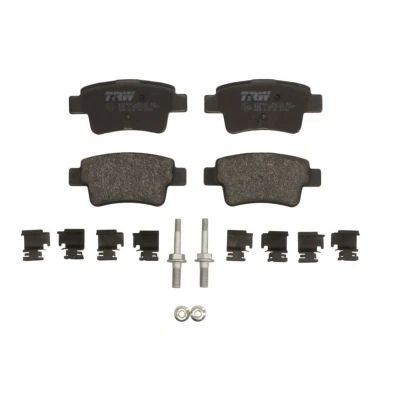 Image de TRW GDB1714 Jeu de plaquettes frein non préparé pour indicateur d&#039;usure avec vis d&#039;étrier accessoires OPEL: Corsa D 3/5 portes