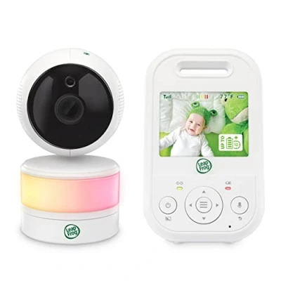 Image de LeapFrog LF2513 Babyphones Vidéo, Écran LCD IPS 2,8&quot; Pan &amp; Tilt Caméra, Vision Nocturne, 300 Mètres de Distance, Longue Autonomie la Batterie 12 Heures, capteur température