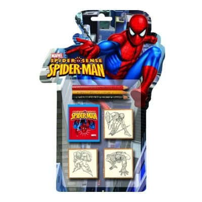 Image de Multiprint Tampons à imprimer 3 Spider Man