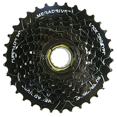 Image de SunRace Mixte Mfm300 7 Speed 14 34t Black Freewheel Cassette pignon vitesses, Noir, EU