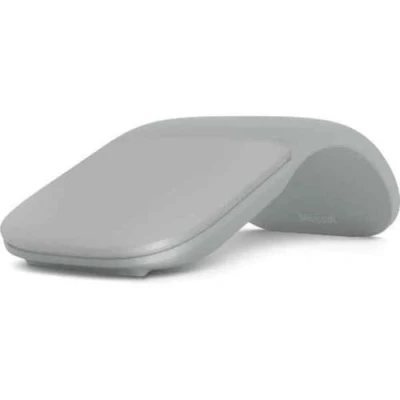 Image de Microsoft Surface Arc Mouse Souris optique 2 boutons sans fil Bluetooth 4.0 gris clair commercial