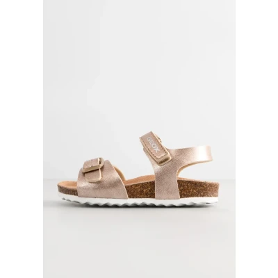 Image de Geox J Adriel G C SHI SYNT LEA Sandales pour enfants, Taille: 26, Rose gold Matière synthétique