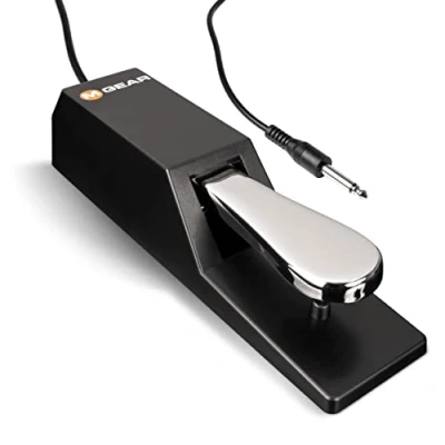 Image de M Audio SP 2 Pédale de sustain universelle avec action type piano, l&#039;accessoire idéal pour les claviers MIDI/électroniques , pianos numériques et plus encore