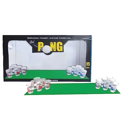 Image de Amscan Drinking Game Shot Pong, 9917000, Multicolor, Taille Unique