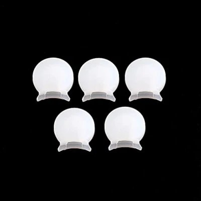 Image de Alnicov Lot de 5 protège pouce en caoutchouc pour clarinette Convient à la plupart des clarinettes Blanc