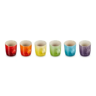 Image de Le Creuset Espresso cups Rainbow 100 ml 6 Pieces