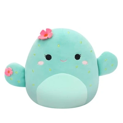 Image de Squishmallows SQCR06580 Graciela Le Cactus Peluche Officielle Jazwares 19 cm Super Douce