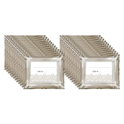 Image de MCS 69043 Lot de 24 Cadres Photo Mariage Marron Rustique pièces