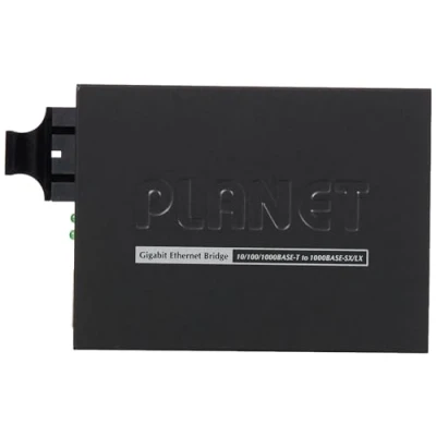 Image de Planet 1000Base T to 1000Bse LX Gigabit Converter (Single M.), GT 802S UK (Gigabit M.))