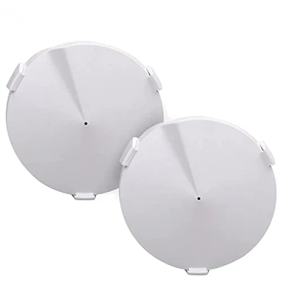 Image de Support de bâti Mur BECEMURU Stabilité Protection vec Le Tournevis Compatible avec système Wi FI Maille entière Maison Deco M5/P7 (2 Paquet)