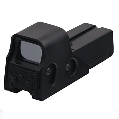 Image de Minidiva 552 Holographic Viseur tactique point rouge à réflexion 27,4 m avec 10 niveaux de luminosité/comprend 2 piles AA