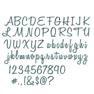 Image de Sizzix 662228 Thinlits,Script supérieur et inférieur, Métal, Multicolore,19,1 x 14,4 0,4 cm