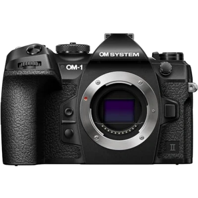 Image de Om SYSTEM 1 Mark II Appareil Photo Système Micro Quatre Tier, Capteur Empilé BSI de 20 MP, Stabilisation d&#039;image 5 Axes, Noir