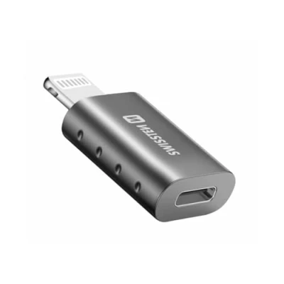 Image de Adaptateur Apple Lightning vers USB C Transfert de Données et Charge Swissten Neuf