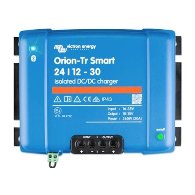 Image de Victron Energy Orion TR Smart 24/12 Volt 30 A 360 W CC Chargeur Isolé (Bluetooth)