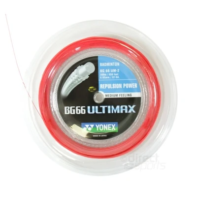 Image de YONEX Jaune Mixte Bg 66 Ultimax Yellow (200 MTS), Taille Unique