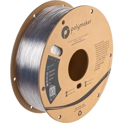Image de Polymaker PolyLite PC Transparent 1.75mm 1kg