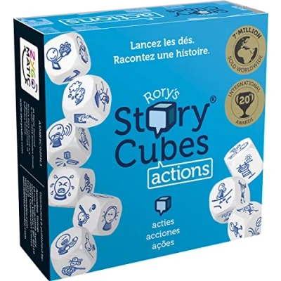 Image de Zygomatic Rory&#039;s Story Cubes : Actions Jeu de société À partir 6 ans 1 joueur et plus 15 minutes