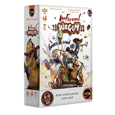 Image de IELLO Infernal Wagon Jeu de société À partir 7 Ans 2 à 5 Joueurs Temps Minutes