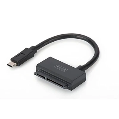Image de Digitus Câble d&#039;adaptateur USB 3.1, Type C™ vers SATA 3 pour disques SSD/HDD de 2,5 po Neuf