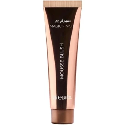 Image de M. Asam MAGIC FINISH Blush mousse chaï rose (12 ml) riche en pigments à la texture aérienne, tous types de peau, ultrafins au fini mat, facile estomper, maquillage vegan