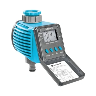 Image de Cellfast Digital Irrigation Controller Ideal™, Contrôle en Douceur, 2 Cycles individuels, Programmation hebdomadaire, UNIFIT, G3/4&quot;,G1, 52 095