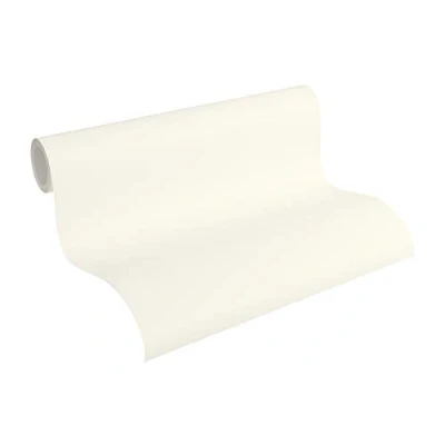 Image de A.S. Création Papier peint Uni New Life intissé 10,05m x 0,53m Blanc Fabriqué en Allemagne 356468 3564 68