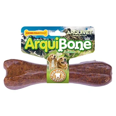 Image de ARQUIVET Arquibone Poulet 12,5 cm 95 g os de chien collations, chuches, prix, bonbons, récompenses canines accessoires nourriture pour chiens