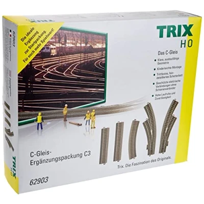 Image de Märklin Kit de complément Voie C pour modélisme ferroviaire C3 Trix H0, T62903