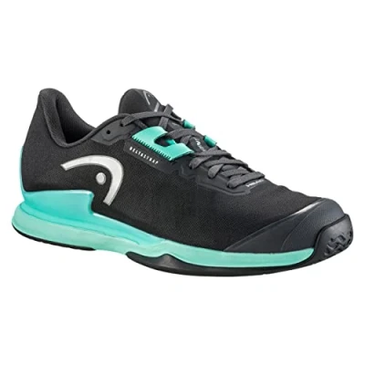 Image de HEAD Sprint Pro 3.5 Hommes Chaussure de Tennis Men&#039;s, Noir/Turquoise, 39