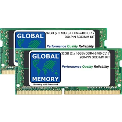 Image de 32Go (2 x 16Go) DDR4 2400MHz PC4 19200 260 PIN SODIMM MÉMOIRE RAM KIT POUR INTEL IMAC 27 POUCES RETINA 5K (2017)