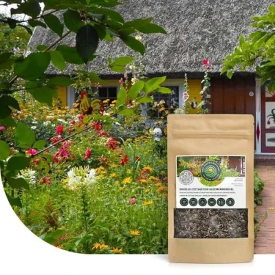 Image de Mélange De Fleurs Cottage Garden Anglais 50 Grammes ±25 M² MRS Seeds &amp; Mixtures