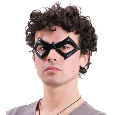 Image de The Cosplay Company Masque rouge gorge Jason Todd, Noir , taille unique