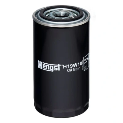 Image de HENGST FILTER H19W10 Filtre à huile M27x2 vissé IVECO: EuroCargo I III, IV, SCANIA: L,P,G,R,S series, NISSAN: ATLEON