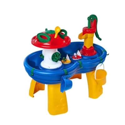 Image de Aquaplay Table d&#039;Eau Jeu pour Enfant 2 Bateaux et Figurines Incluses Champignon Arroseur Dès 3 Ans 8700001595