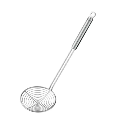 Image de RÖSLE Écumoire à friture, araignée avec manche rond, 12 cm, acier inoxydable 18/10, passe au lave vaisselle