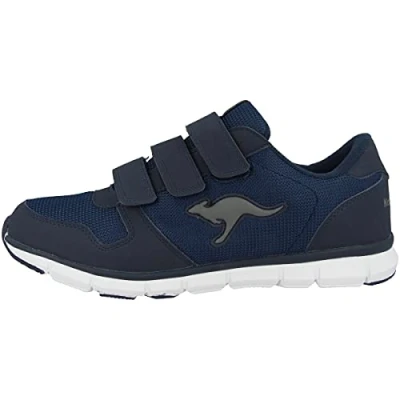 Image de KangaROOS Mixte K bluerun 701 B Baskets Basses, Blue DK Navy Grey 423, 41 EU