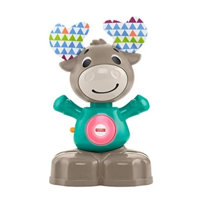 Image de Fisher Price brincadeiras interativas Linkimals Élan Musical Jouet pour bébé Produit en Portugais, GRB27, Multicolore