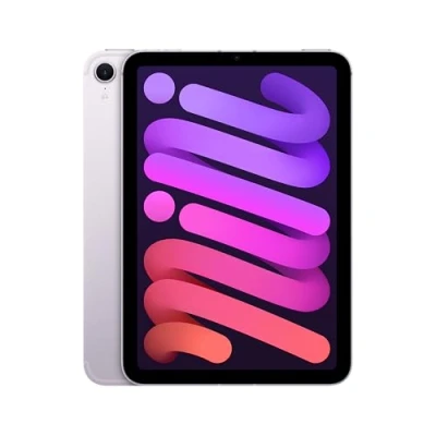 Image de Apple iPad Mini (A17 Pro) : Écran Liquid Retina 8,3 Pouces, 256 Go, Wi FI 6E et connectivité cellulaire 5G, caméras Avant/arrière 12 Mpx, Touch ID, autonomie d’Une journée Mauve