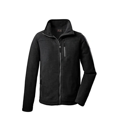 Image de G.I.G.A. DX Men&#039;s Veste polaire décontractée GW 17 MN KNTFLC JCKT, le noir, XXL, 38544 000