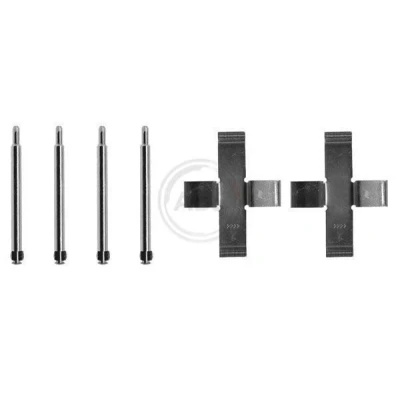 Image de A.B.S. 0925Q Kit d&#039;accessoires, plaquette de frein à disque VOLKSWAGEN: TRANSPORTER 3 Kasten, Bus, 2 Bus