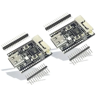 Image de TECNOIOT 2 pièces Carte de développement WiFi6 ESP32 C6 oscillateur à Cristal LED RGB WiFi Bluetooth