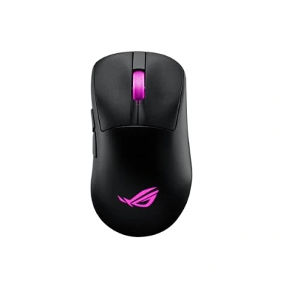 Image de ASUS ROG KERIS II Origin Souris sans Fil, Noir, 42000 DPI, 2,4 GHz, Ergo, 65G