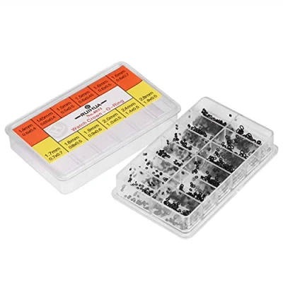 Image de joints toriques, kit de rechange pour montres, Montre Joint, joint montre, 12 tailles, tailles toriques tête couronne ensemble rondelles en caoutchouc