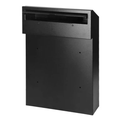 Image de Miratic Boite aux lettres 2 Portes Encastrable à Installer dans le Mur ou Clôture Boîte en Acier Galvanisé avec Clés Inclus Format C4 3 Variantes de Couleurs au Choix