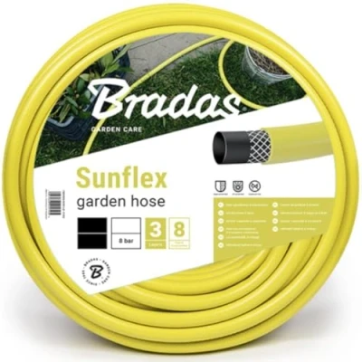 Image de Bradas WMS1/230 Tuyau d&#039;arrosage Jaune 30 m 1/2&quot; 40 x 14 cm
